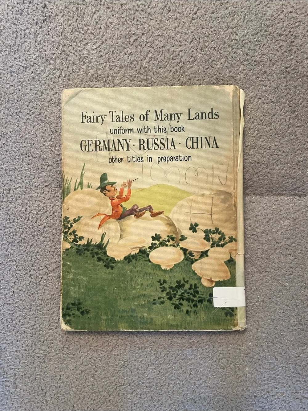 Vintage Fairy Tales of Ireland Book
